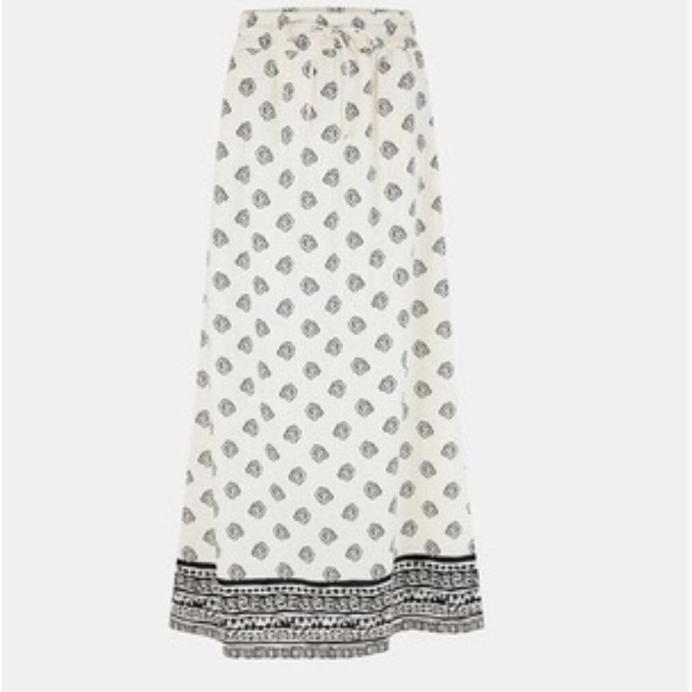 Vero Moda Maya Cotton Maxi Skirt SZ L